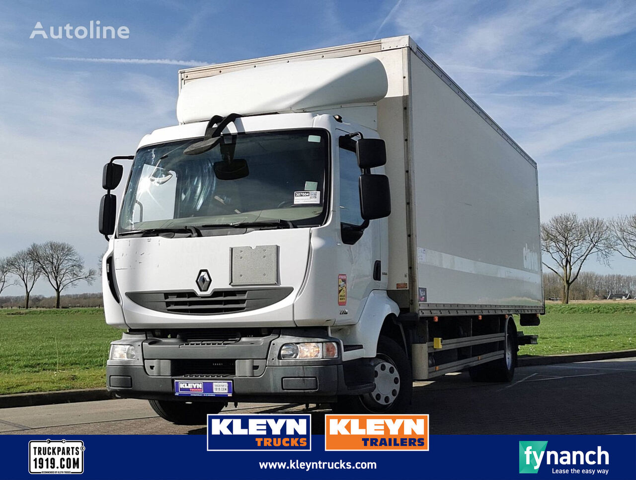 کامیون مسقف Renault MIDLUM 220.12 side door taillift