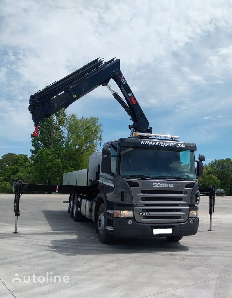 کامیون کفی Scania 310 6x2 HIAB 211 E6