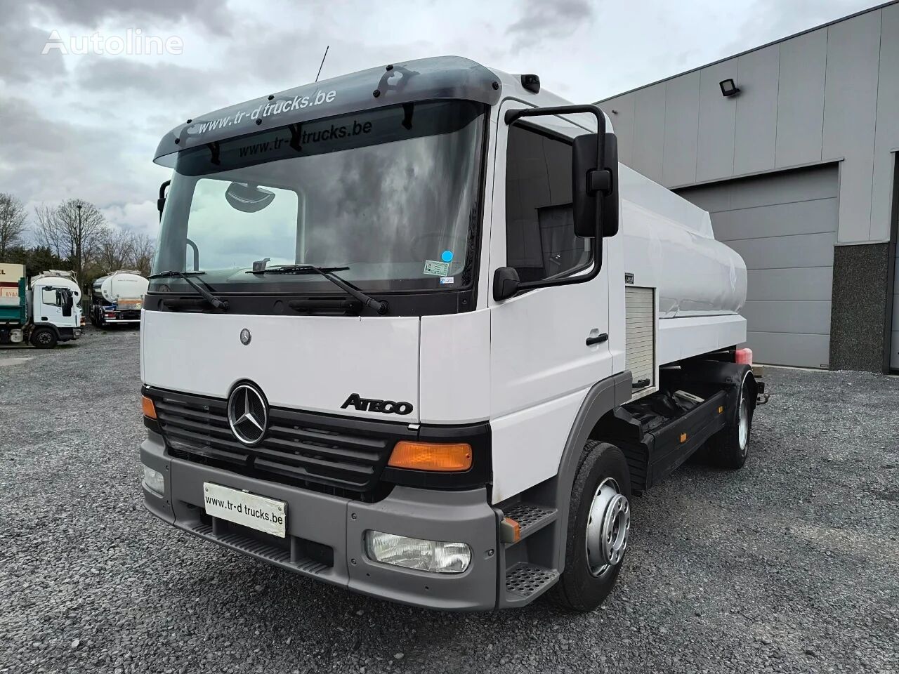 تانکر حمل بنزین Mercedes-Benz Atego 1223 SMALL FUEL/CARBURANT TRUCK 8000L - 3 COMP