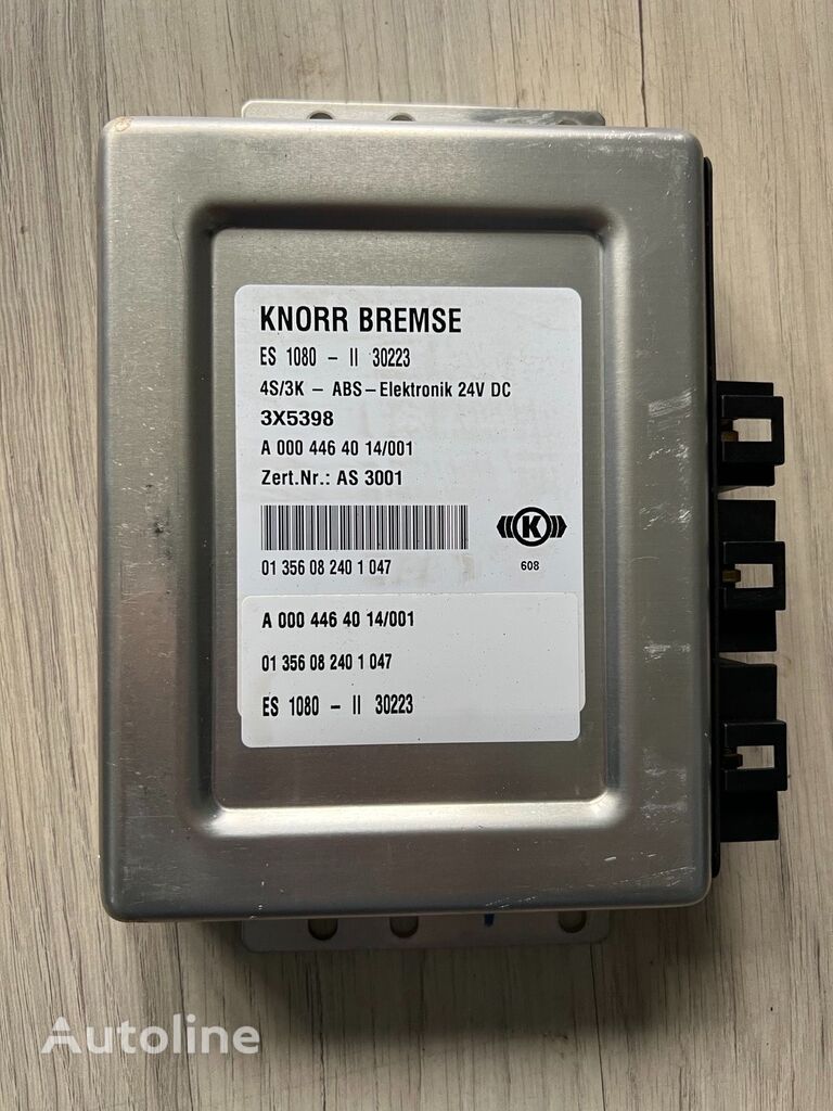 بلوک کنترل کننده Knorr-Bremse 4S/3K A0004464014 برای کامیون Mercedes-Benz Atego
