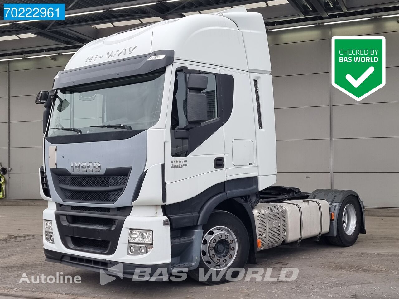 تریلی IVECO Stralis 480 4X2 ActiveSpace Retarder 2x Tanks Euro 6