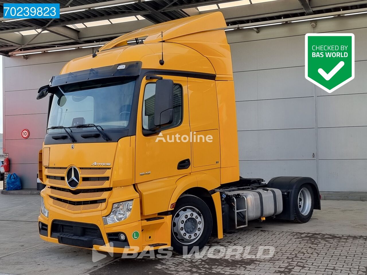 تریلی Mercedes-Benz Actros 1842 4X2 Mega Retarder 2x Tanks ACC Standklima Euro 6